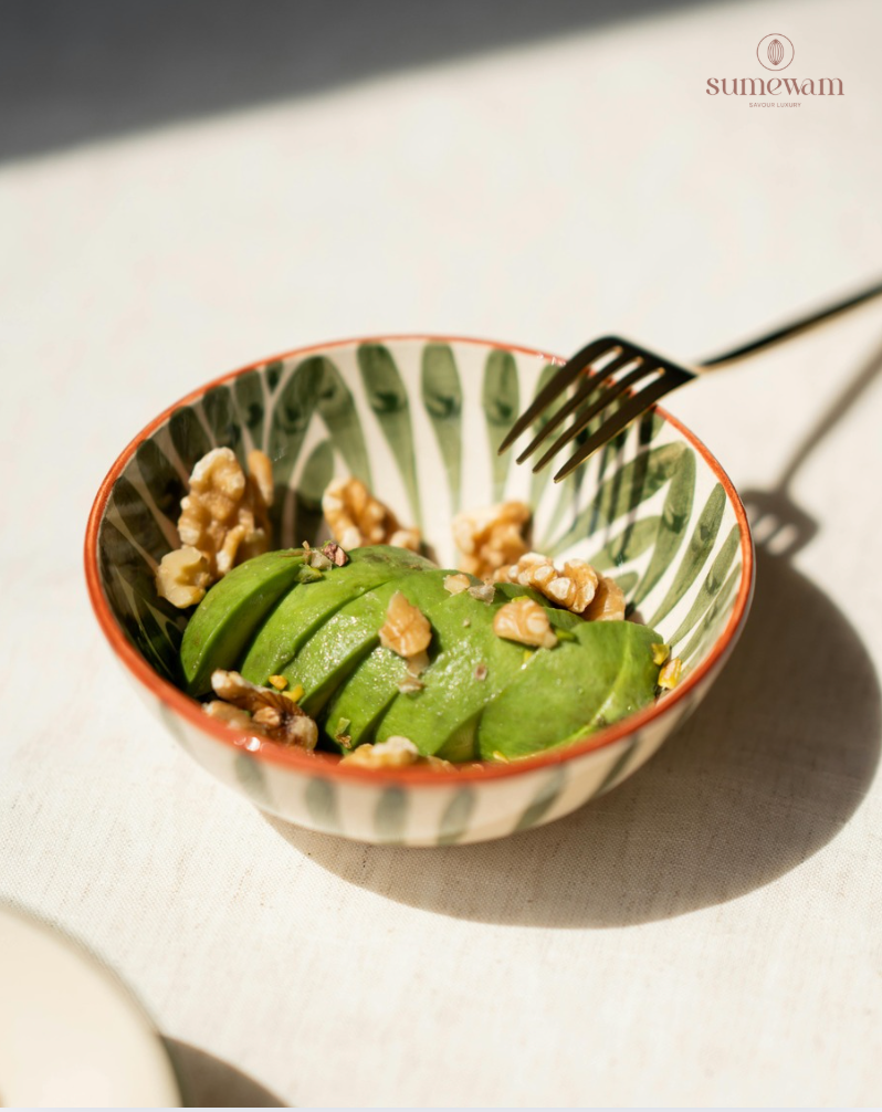 Avocado Toast with Almonds: A Crunchy Morning Upgrade! with Sumewam