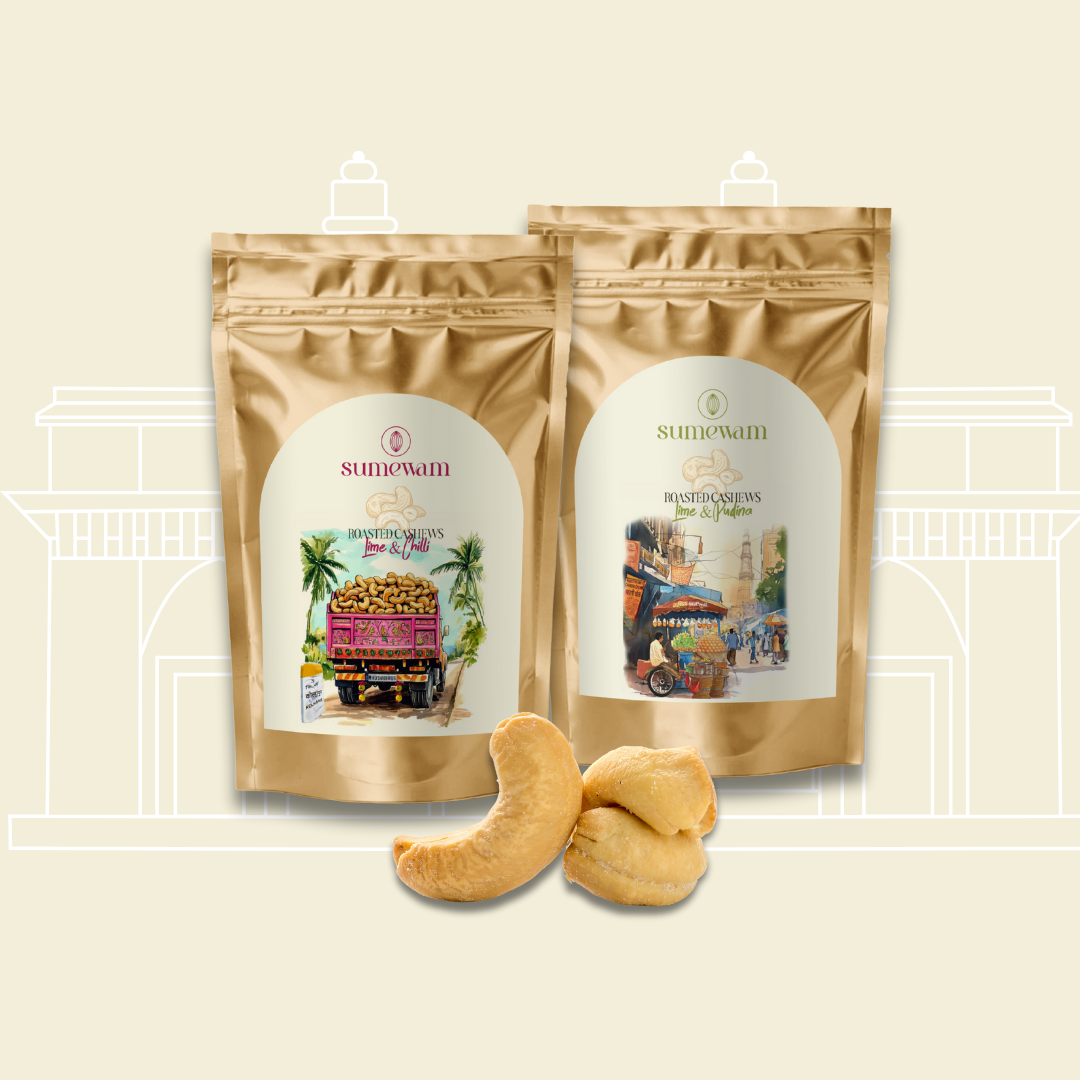 Chatpata Combo (Flavoured Cashews) - Sumewam