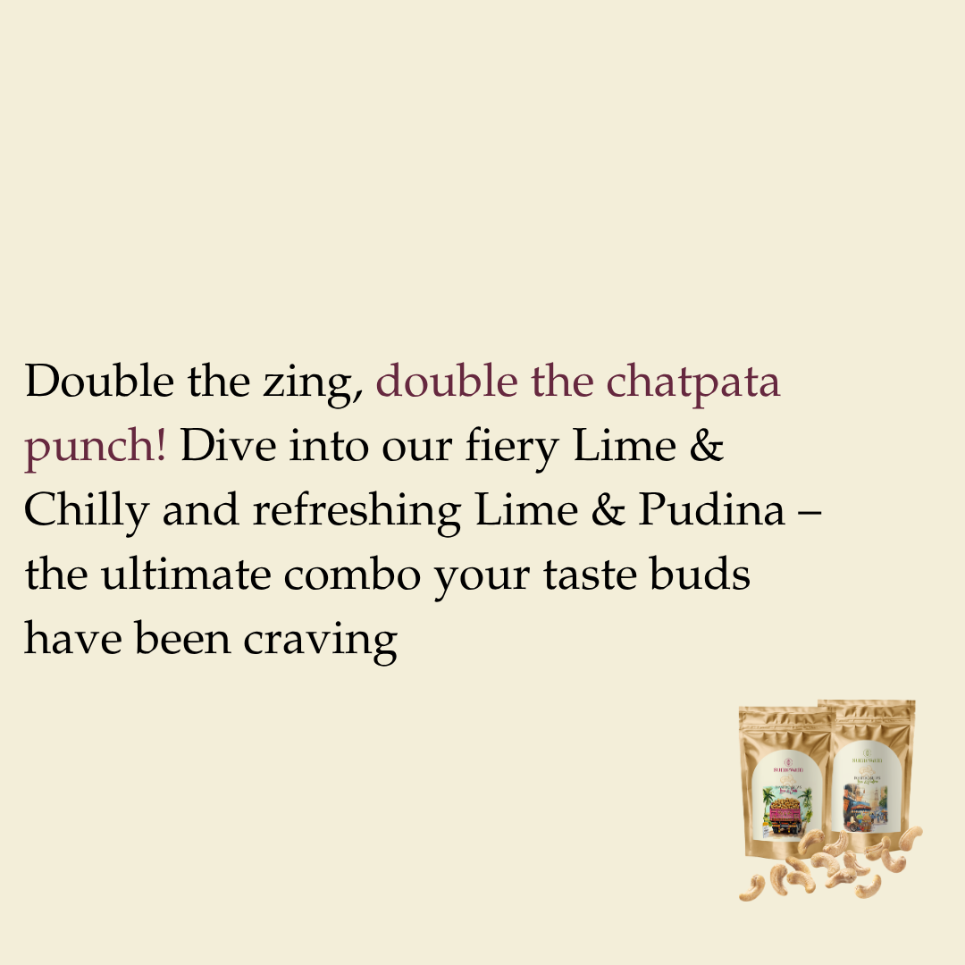 Chatpata Combo (Flavoured Cashews) - Image 2
