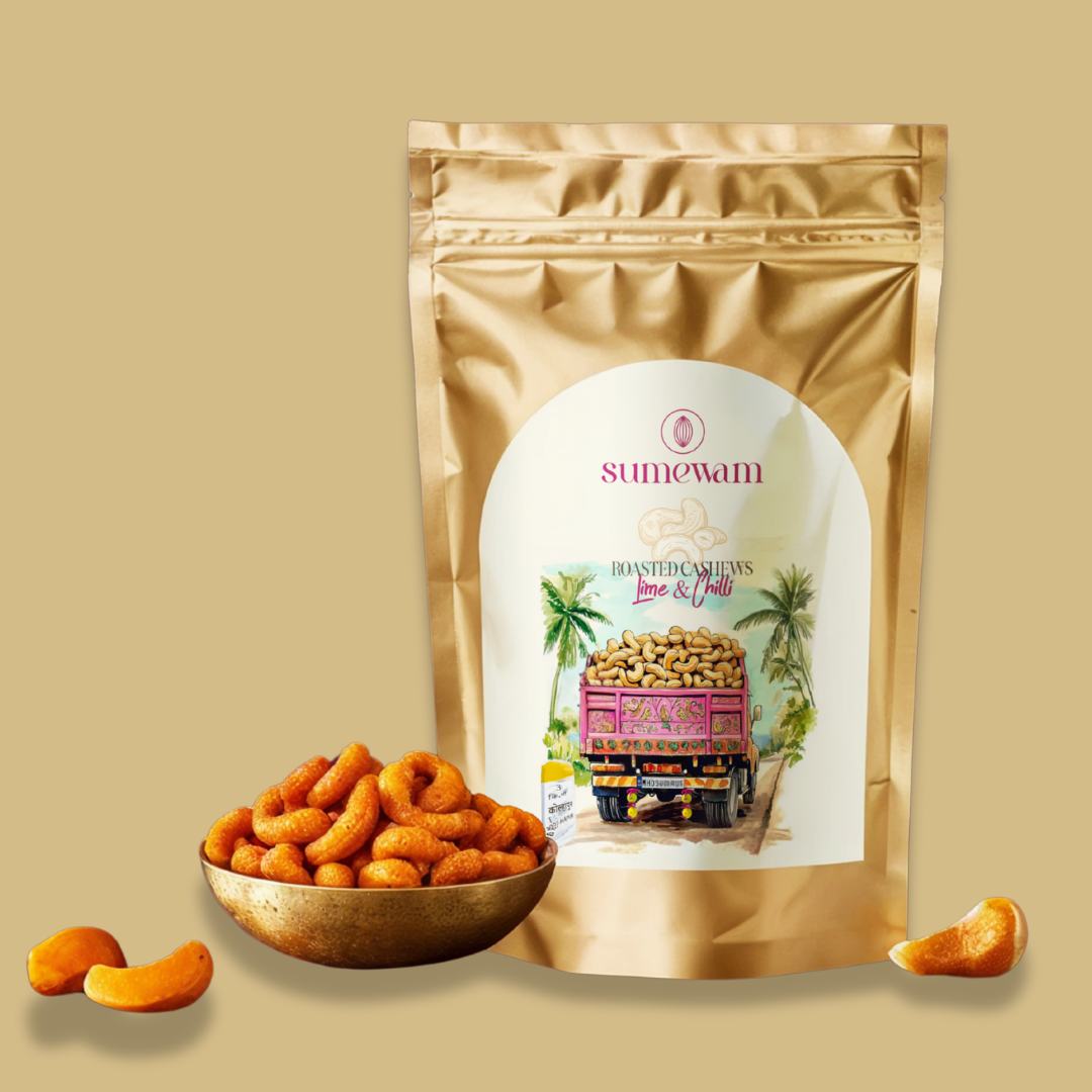 Lime & Chilly Flavoured Cashews - Sumewam