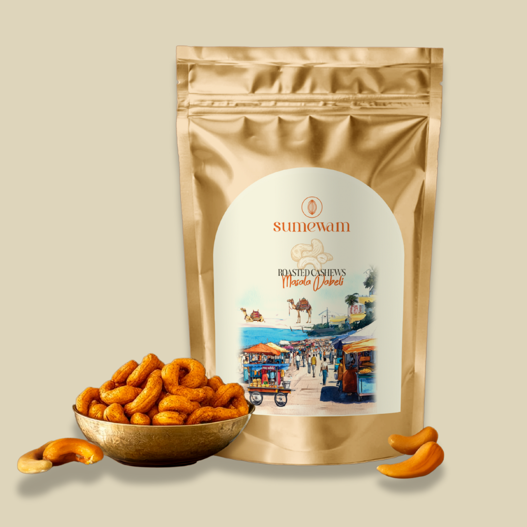 Masala Dabeli Flavoured Cashews - Sumewam