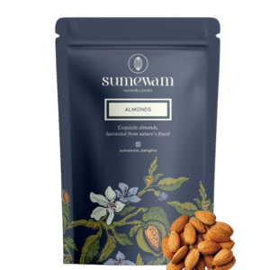 Sumewam premium California almonds front pack