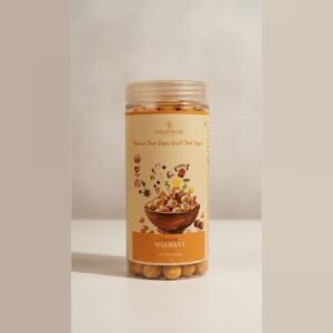 Sumewam Chatpata Makhana olive oil roasted front jar