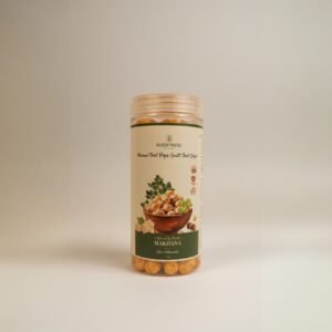 Sumewam Cheese and Herbs Makhana olive oil roasted front jar
